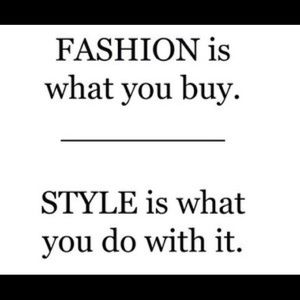 Fashion Vs Style